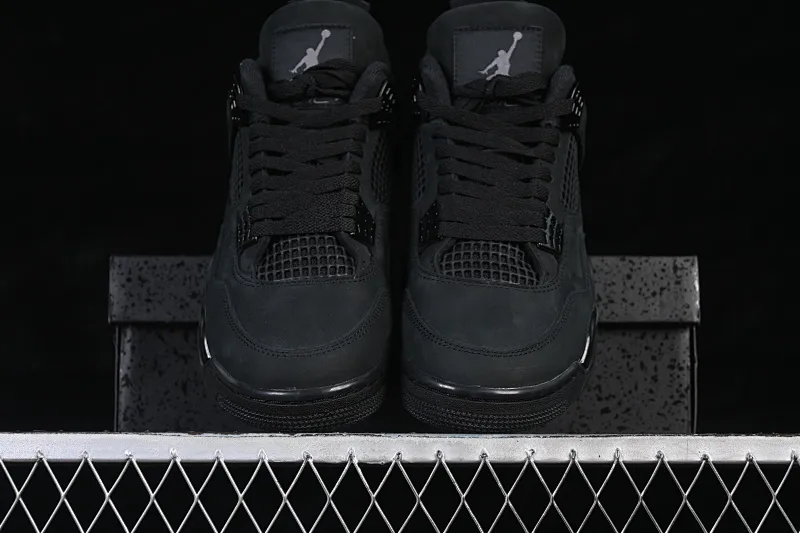 All categories Air Jordan Jordan series basketball shoes Air Jordan 4 TK version Air Jordan 4 Retro "Black Cat" AJ4 Joe 4 new black cat FV5029-010